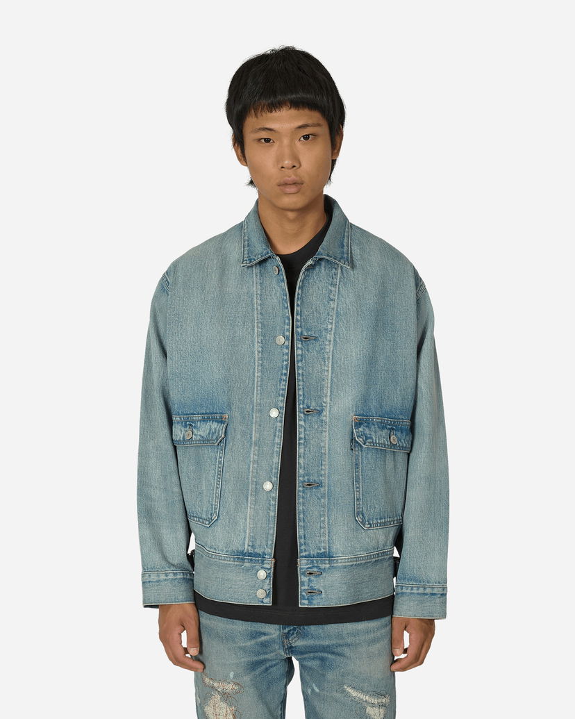 Jakna Levi's Made in Japan Utility Trucker Jacket Blue Tirkiz | A7150 0003