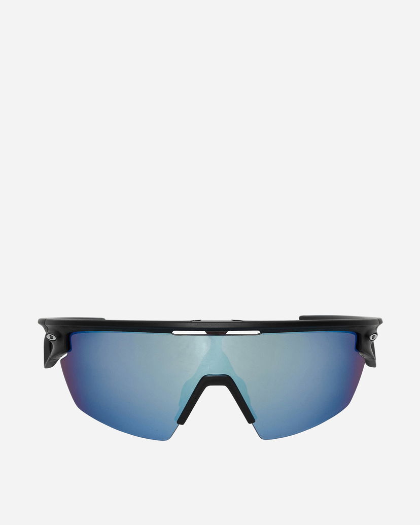 Sunčane naočale OAKLEY Sphaera Sunglasses Matte Black / Prizm Deep Water Plava | OO9403 05
