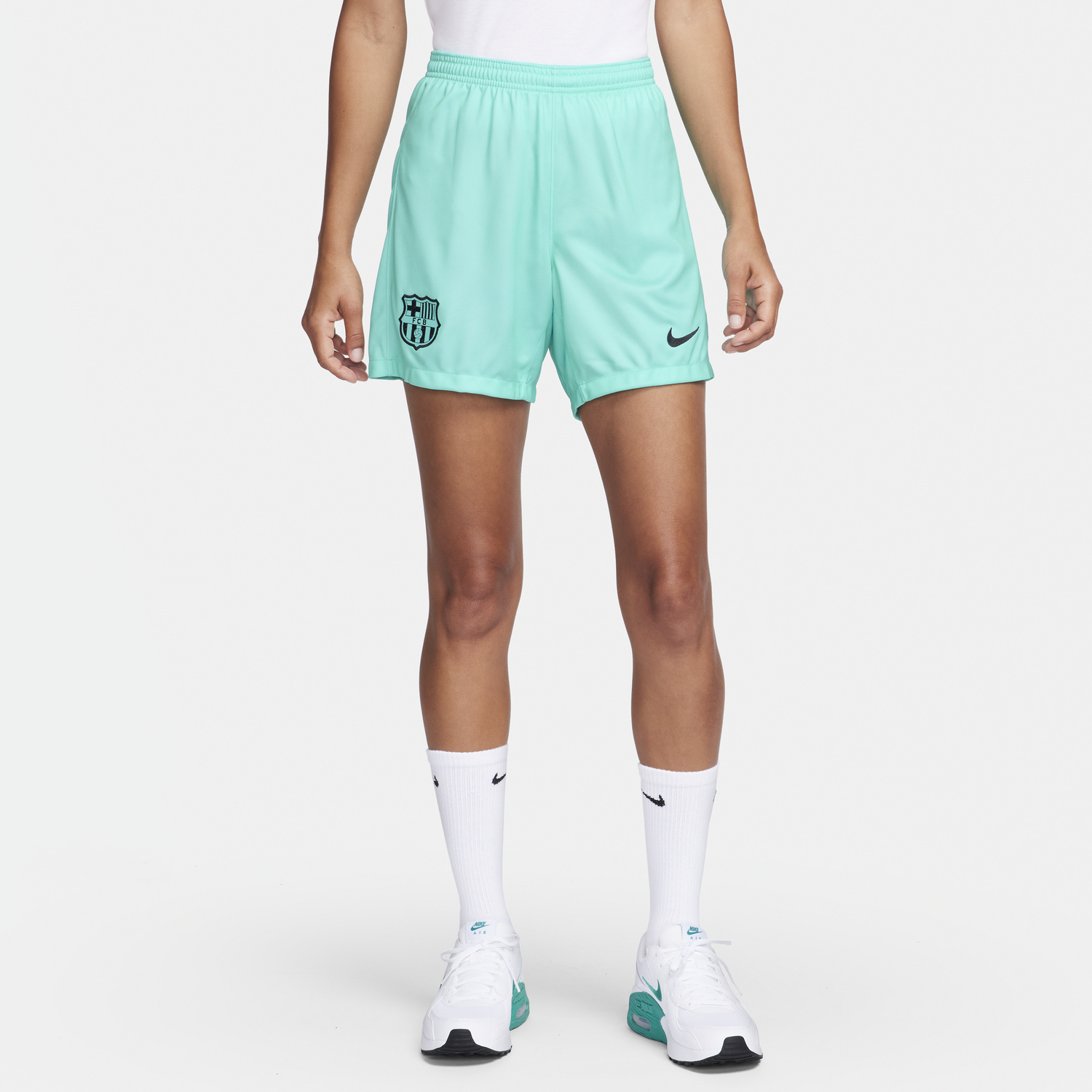 Kratke hlače Nike Dri-FIT FC Barcelona 2023/24 Stadium Third Shorts Tirkiz | FJ4672-486, 1