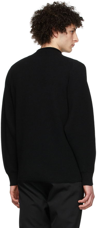 Džemper We11done Cashmere Mock Neck Sweater Crna | WD-KT1-22-653-U-BK, 2