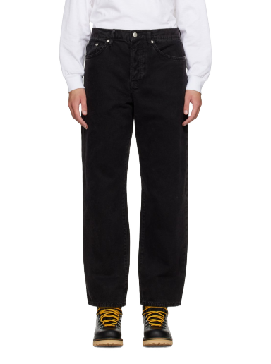 Hlače i traperice Stüssy Big Ol' Jeans Crna | 116618