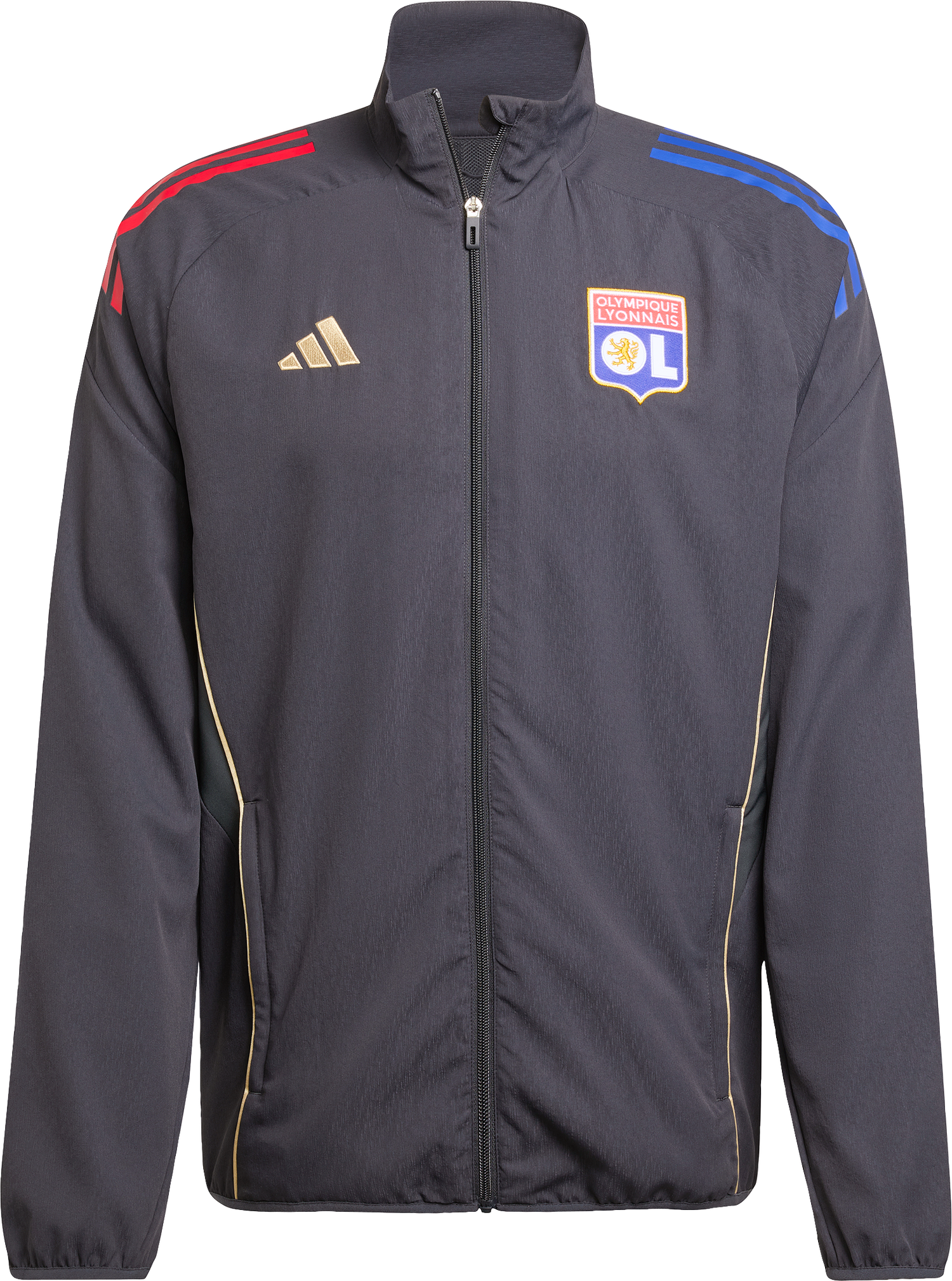 Jakna adidas Originals Olympique Lyonnais Pre-Match Jacket 2025/26 Crna | jl9479, 0