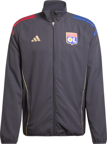 Jakna adidas Originals Olympique Lyonnais Pre-Match Jacket 2025/26 Crna | jl9479, 0