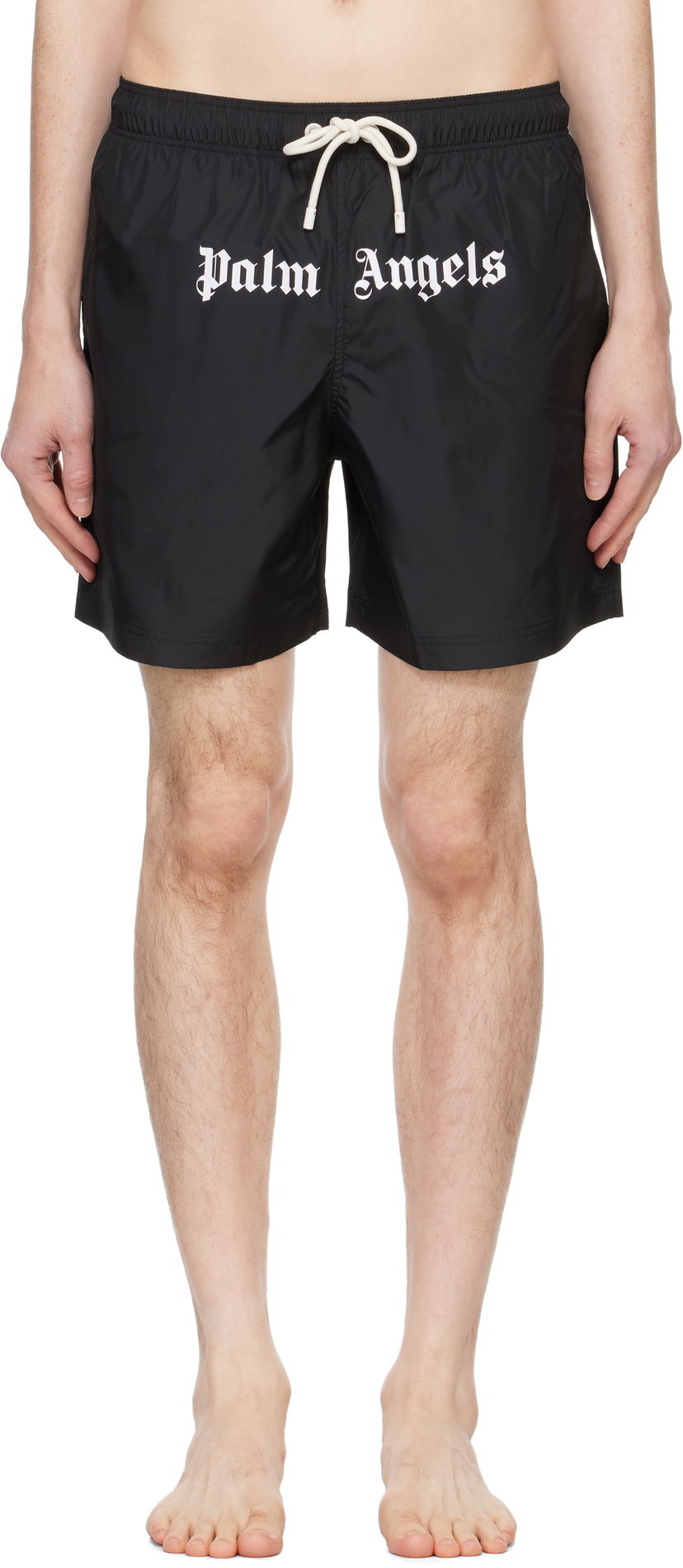 Kupaći kostimi Palm Angels Classic Logo Swim Crna | PMFD002C99FAB0011003