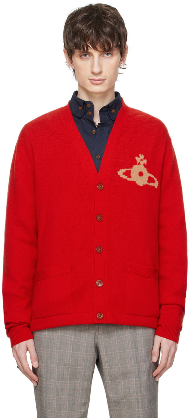 Džemper Vivienne Westwood Alex Cardigan Crvena | 27010014-Y0018-