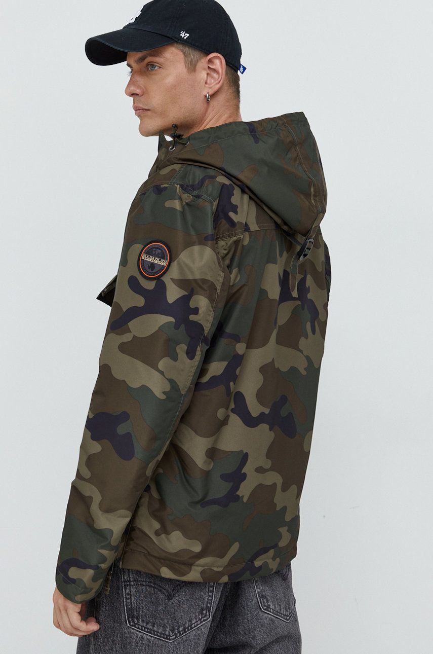 Vjetrovka Napapijri RAINFOREST PKT PRT 2 JACKET Zelena | NP0A4GMEF841, 1