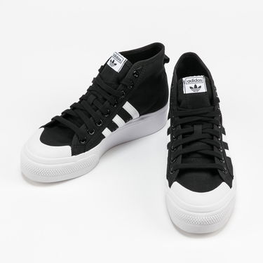 Tenisice i cipele adidas Originals Nizza Platform Mid W Crna | FY2783, 3