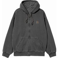 Dukserice Carhartt WIP Hooded Vista Jacket Vulcan-garment Dyed Siva | I029524.0WGGD, 0