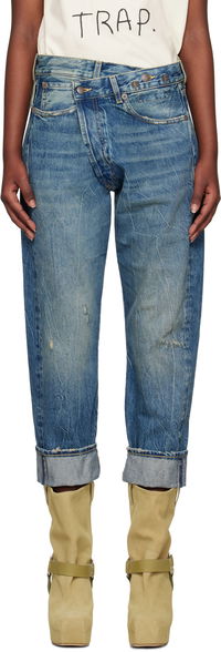 R13 Crossover Jeans
