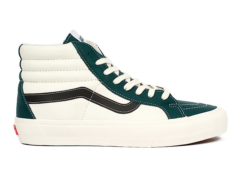 Tenisice i cipele Vans Sk8-Hi Reissue VLT LX Evergreen Marshmallow Bijela | VN0A4BVH22D, 0
