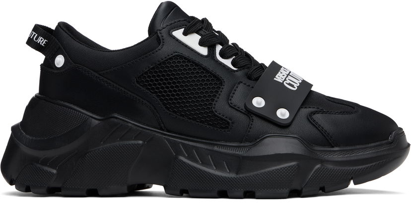 Tenisice i cipele Versace Versace Jeans Couture Speedtrack Logo Crna | E78YA3SC4_EZSC55