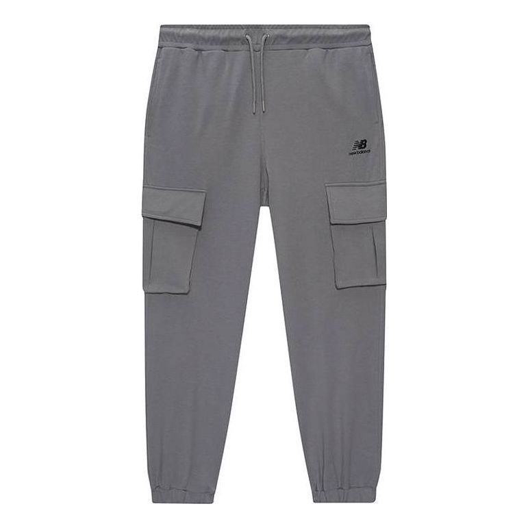 Cargo hlače New Balance Print Cargo Pants Siva | MLA6N053-GR, 0