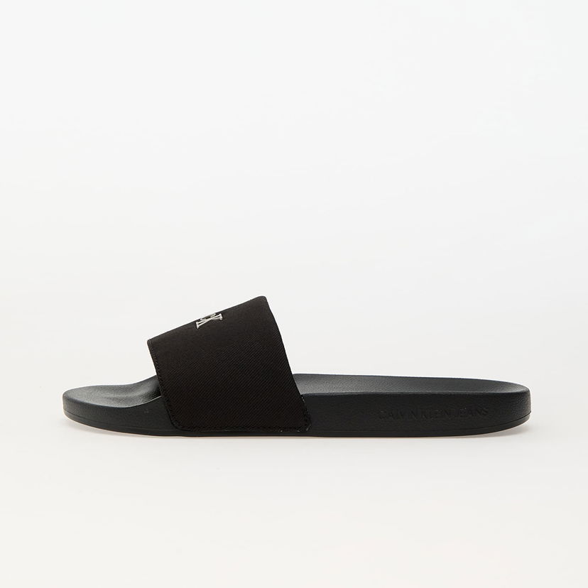 Tenisice i cipele CALVIN KLEIN Jeans Slide Monogram Hardw Black Crna | YW0YW01713 0GJ