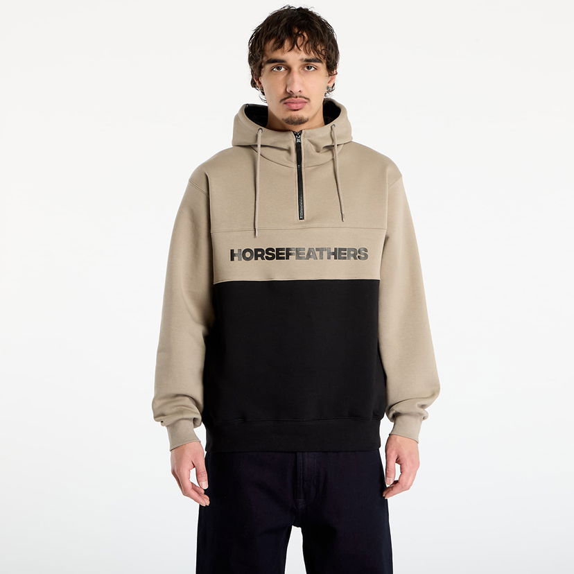 Dukserice Horsefeathers Fulton Half-Zip Color-Block Hoodie Višebojno | SM1354G