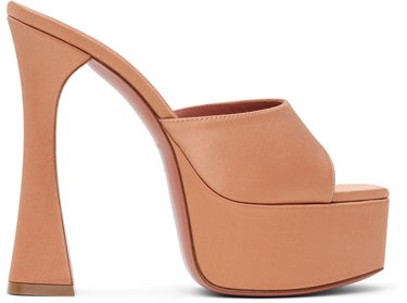 Dodaci Amina Muaddi Amina Muaddi Dalida Heeled Sandals Ružičasta | DALIDA SLIPPER, 0