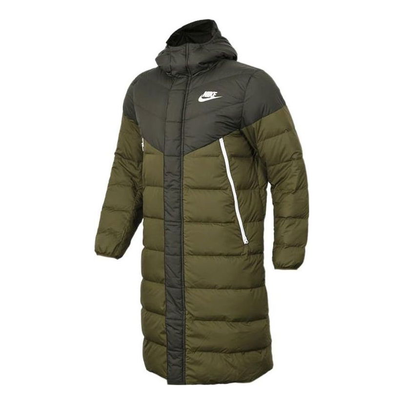 Parka Nike Nike Puffer Hooded Coat Zelena | AA8854-355