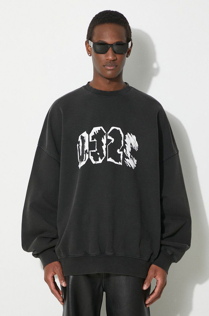 Dukserice 032C Eternal Bubble Crewneck Sweatshirt Crna | SS24.C.2020