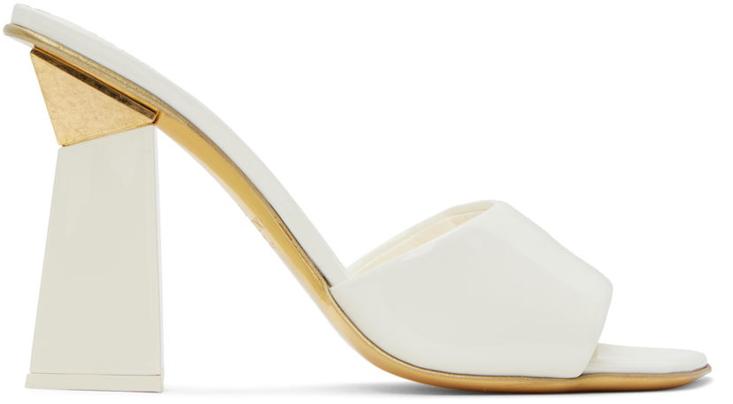 Njega cipela Valentino Valentino Garavani One Stud Hyper Heeled Sandals Bež | 3W0S0HK1KYE