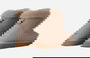Tenisice i cipele UGG Classic Mini Posy Boot Bež | 1174576-CBBLG, 3