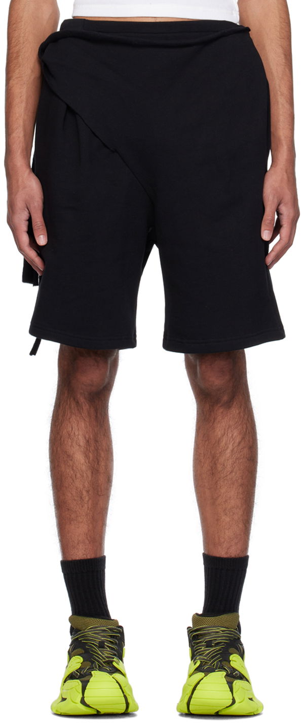 Kratke hlače Ottolinger Ottolinger Wrap Shorts Crna | 1503701