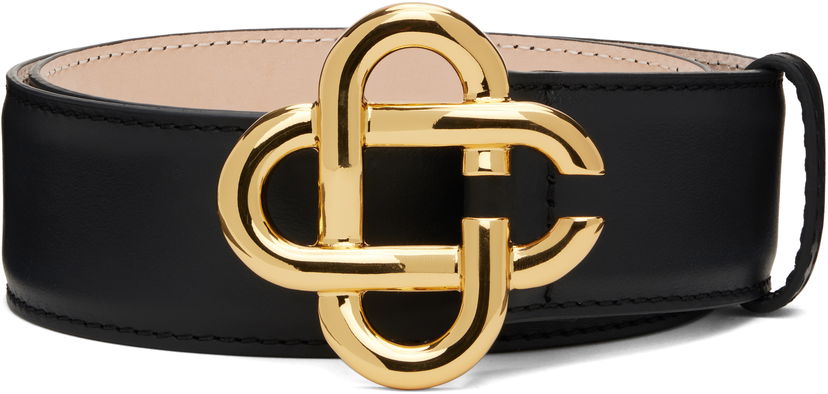 Pojasevi Casablanca Casablanca CC Logo Buckle Belt Crna | APF25-ACC-251-02