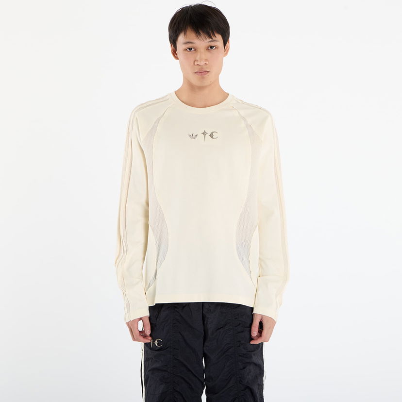 Majica kratkih rukava adidas Originals Thug Club Teamgeist Long Sleeve T-Shirt Bež | KC2198
