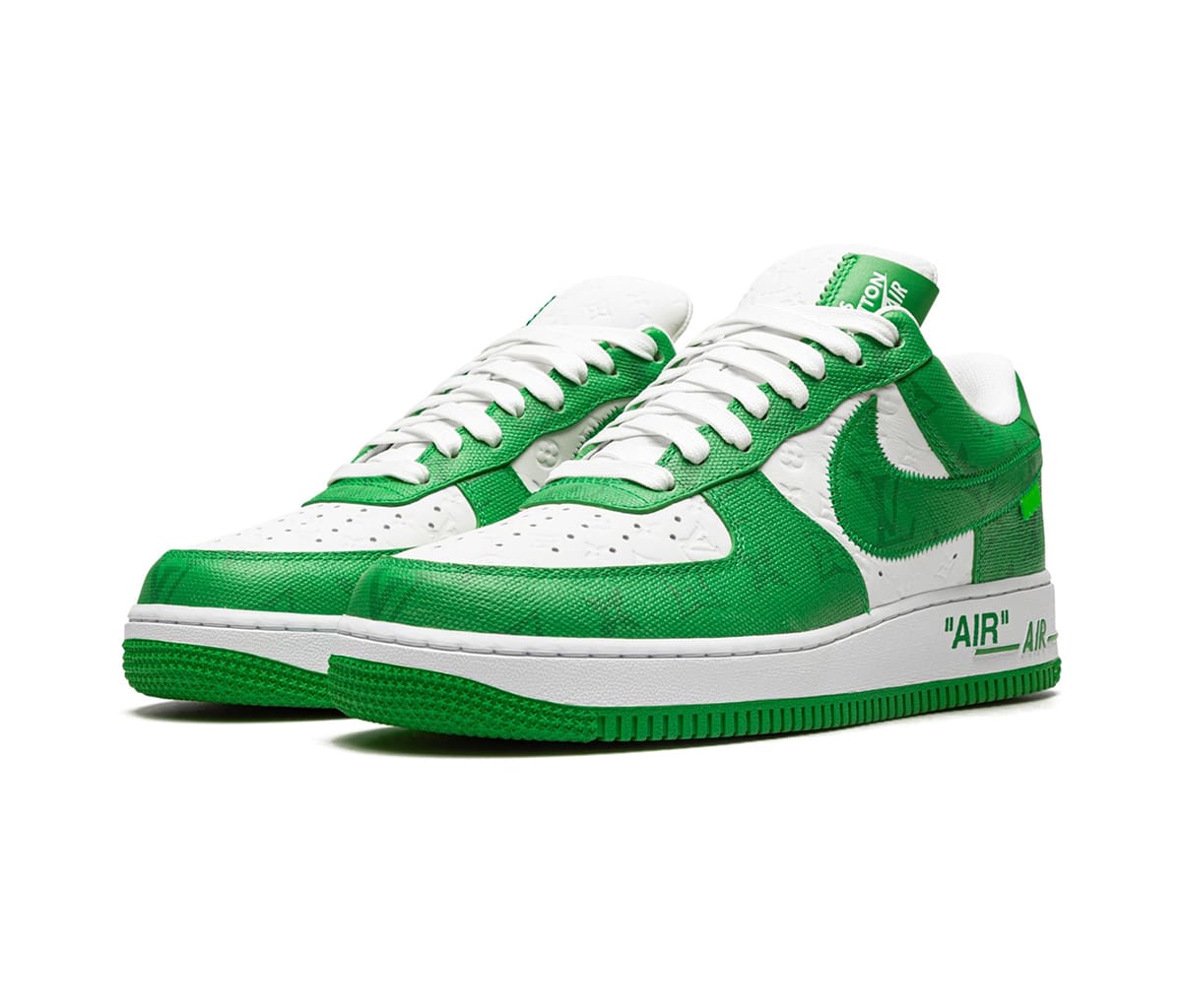 Tenisice i cipele Nike Louis Vuitton x Air Force 1 Low By Virgil Abloh "Green" Zelena | DD0216, 1