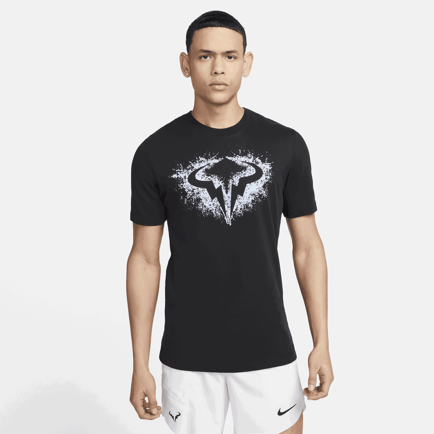 Majica kratkih rukava Nike Dri-FIT Rafa Tennis Tee Crna | FD0032-010, 0