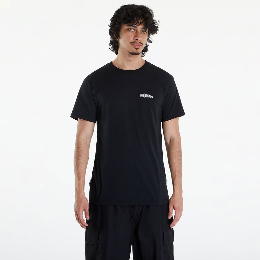 Majica kratkih rukava Horsefeathers Rooter T-Shirt Black Crna | SM1247B
