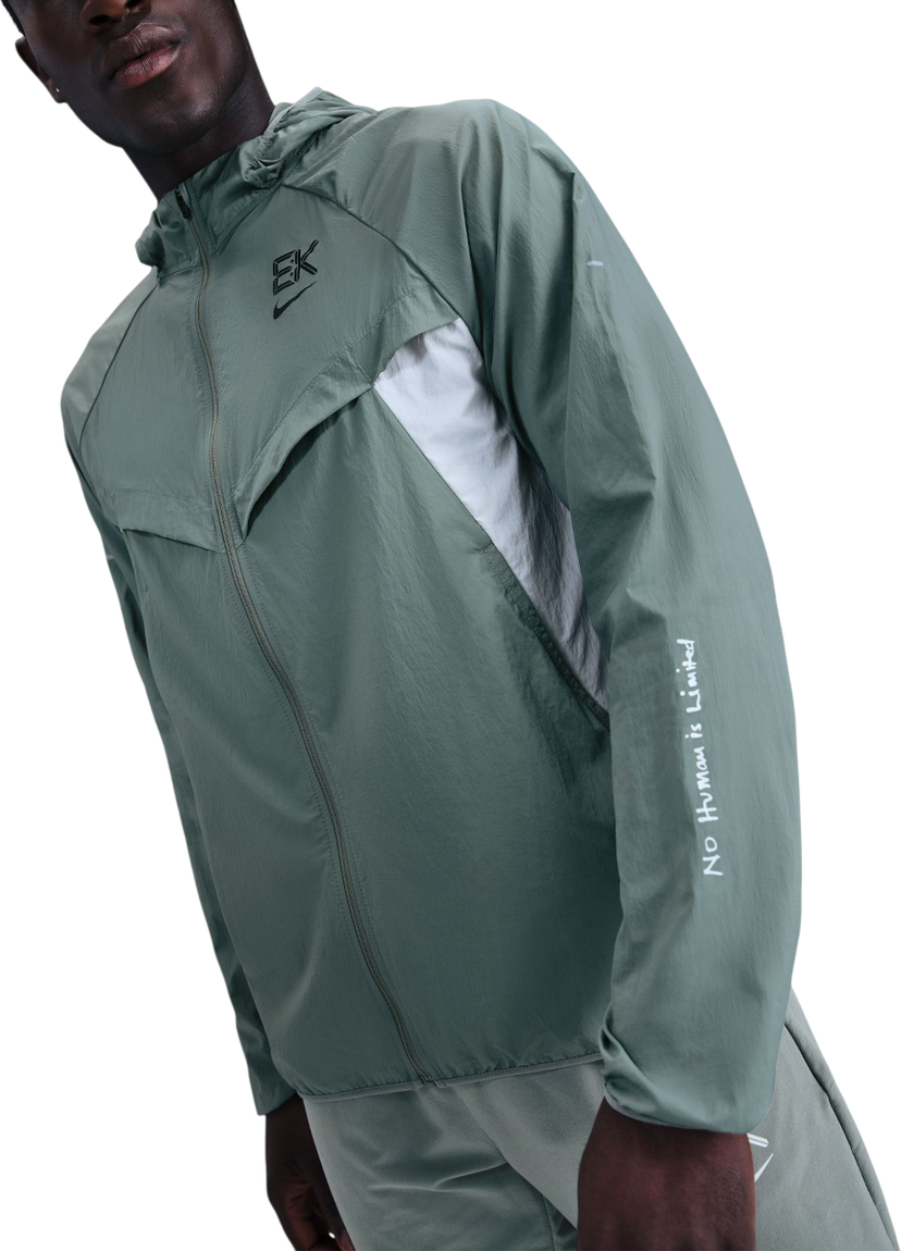 Vjetrovka Nike Stride Eliud Kipchoge Hooded Jacket Zelena | hv2649-034