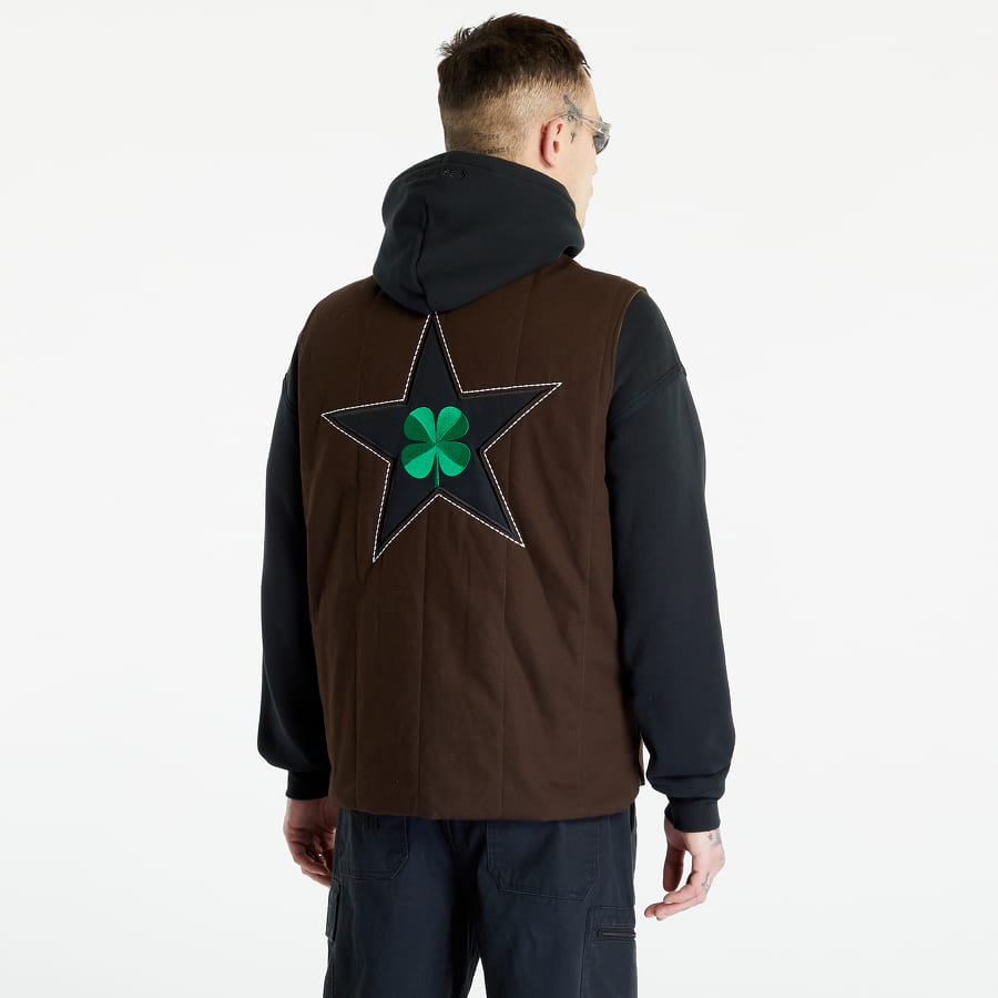 Prsluk Converse x Patta Four-Leaf Clover Utility Reversible Padded Vest Smeđa | 10024665-A01, 1