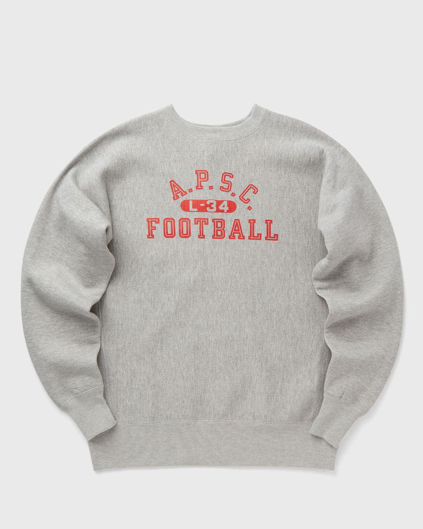 Džemper Champion Crewneck Sweatshirt A.P.S.C. Football Siva | C3Y019-XP040