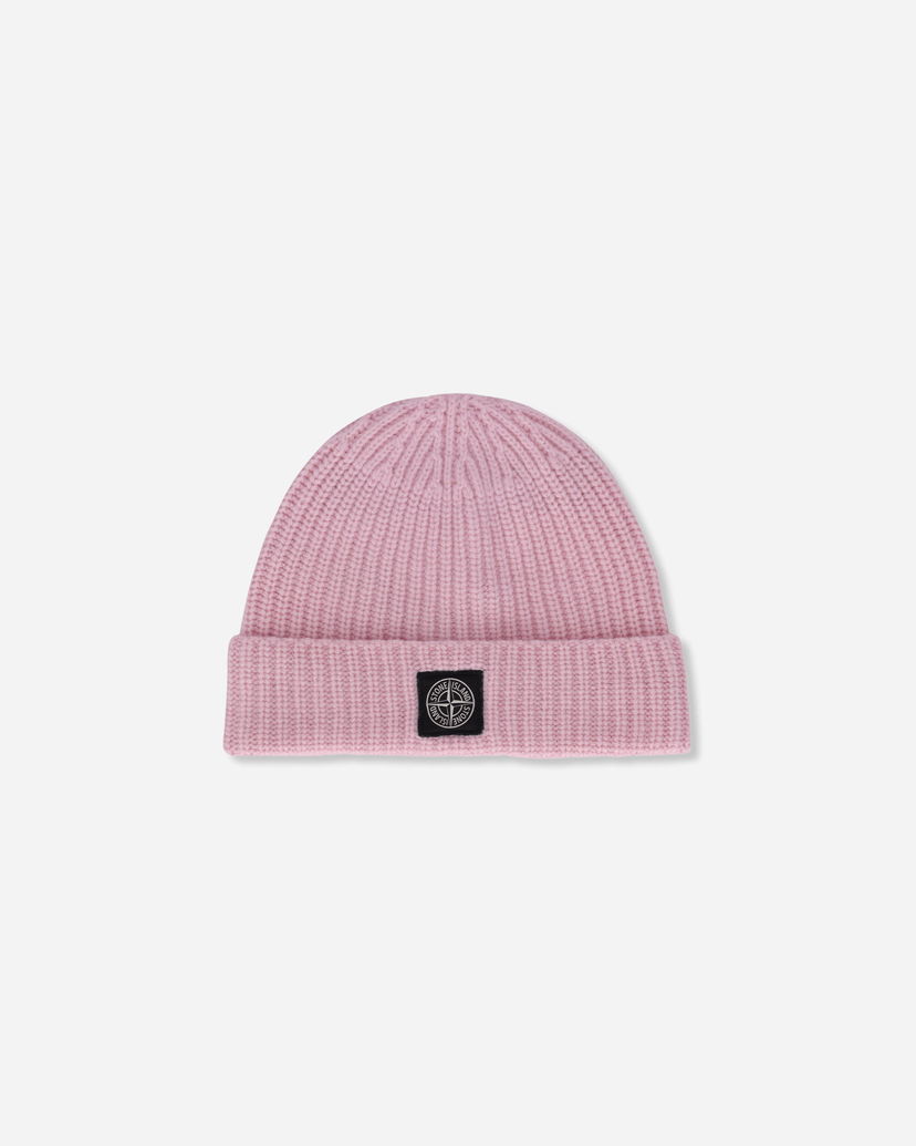 Kapica Stone Island Geelong Wool Beanie Ružičasta | K2S15-N100012-S00B4 V0080