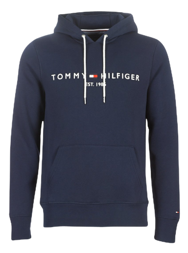 Dukserice Tommy Hilfiger TOMMY LOGO HOODIE Tamnoplava | MW0MW10752-403-NOOS