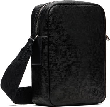 Torba za rame Lacoste Ossian Leather Satchel Bag Crna | NH5047OI_000, 2