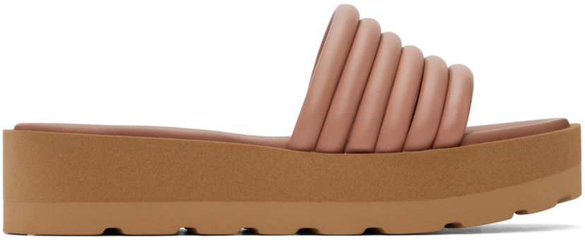 Tenisice i cipele Gianvito Rossi Nappa Platform Sandals Ružičasta | G15190.05GOM.NAP