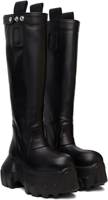 Tenisice i cipele Rick Owens Rick Owens Concordians Mega Tractor Tall Boots Crna | RP02E4870 LOO, 3