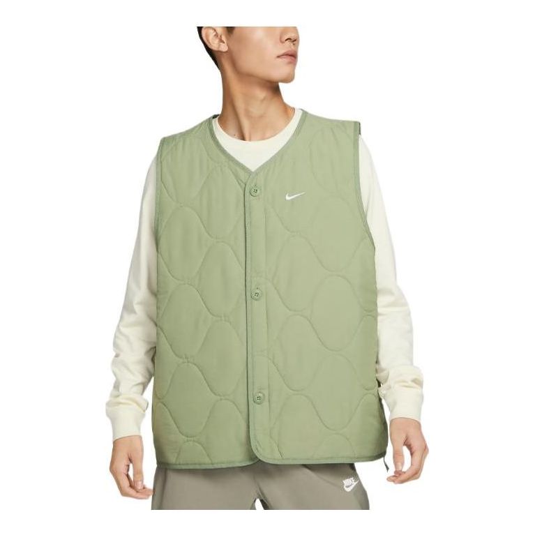 Prsluk Nike Life Woven Insulated Vest Zelena | DX0891-386