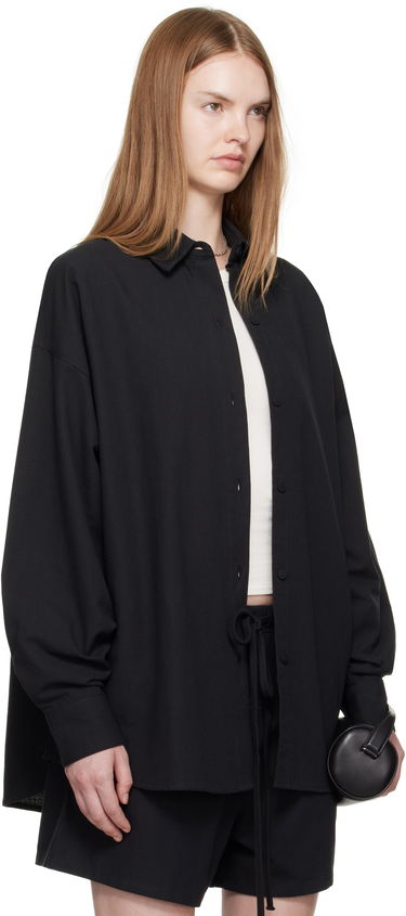 Košulja Fear of God Fear of God ESSENTIALS Relaxed Shirt Crna | 186SP255520FW, 1