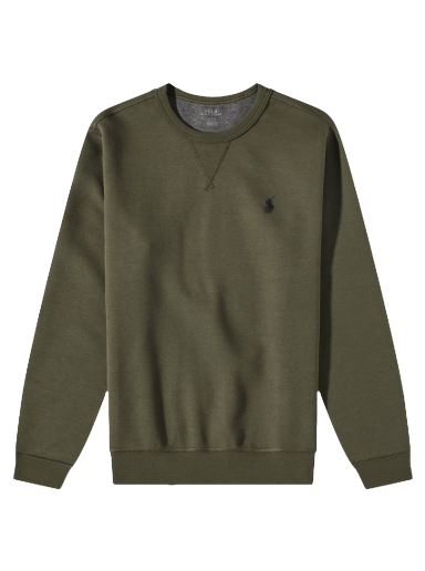 Dukserice Polo by Ralph Lauren Centre Logo Crew Sweat Zelena | 710881519002