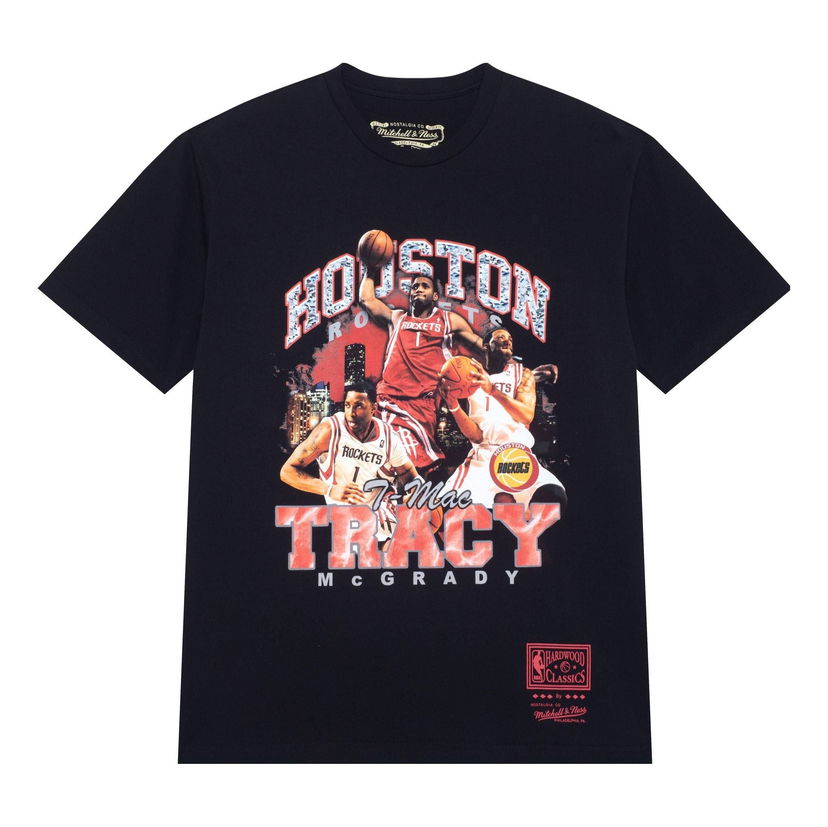 Majica kratkih rukava Mitchell & Ness NBA Houston Rockets 'Tracy McGrady' Concert T-Shirt Crna | SS23JYCHR-01-BLACK