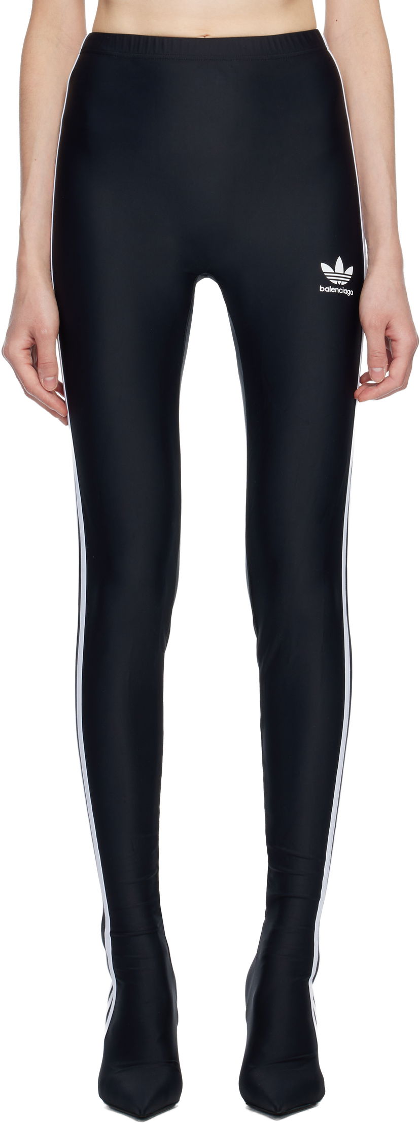 Tajice Balenciaga Balenciaga adidas Originals Edition Pantaleggings Crna | 725991 TYK07