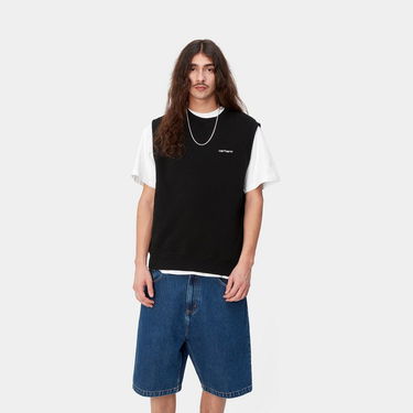 Džemper Carhartt WIP Script Vest Crna | I033084_0D2_XX, 2