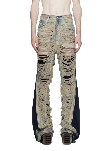 Jeans Rick Owens Bolan Banana Jeans Zelena | RR02C7313 DMPSH
