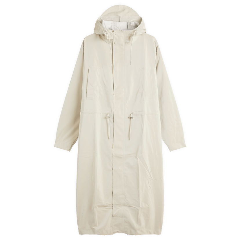 Kabanica Rains Bold Longest Hooded Rain Jacket, Size Large Bež | 12120-103