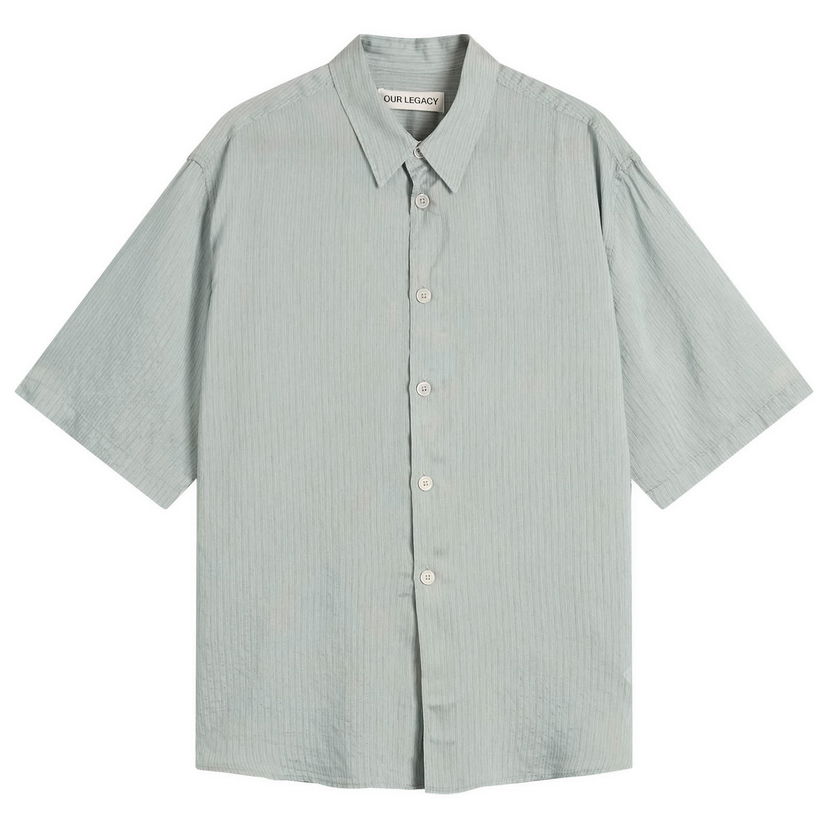 Košulja OUR LEGACY Our Legacy Beyond Short Sleeve Shirt Siva | M2252BG