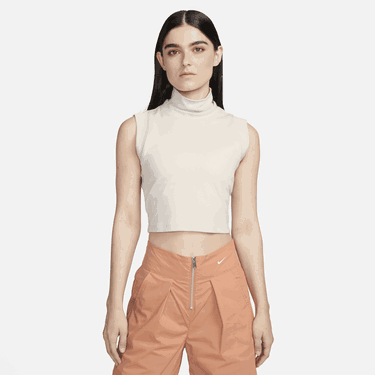 Crop top Nike Sportswear Collection Bijela | FB8343-104, 0