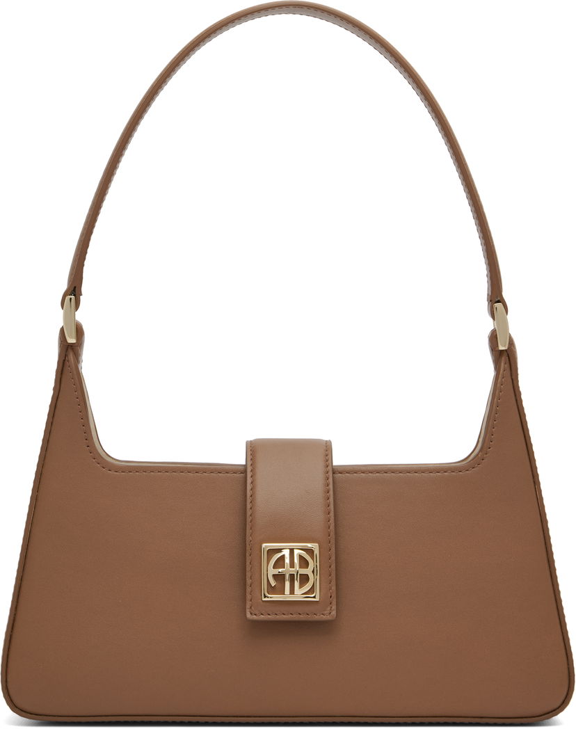 Torba za rame Anine Bing Anine Bing Lou Shoulder Bag Smeđa | A-13-11445-COG1