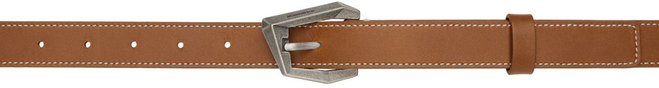Pojasevi ADER ERROR Keresto Buckle Leather Belt Smeđa | BN01SSAC0501BR, 0
