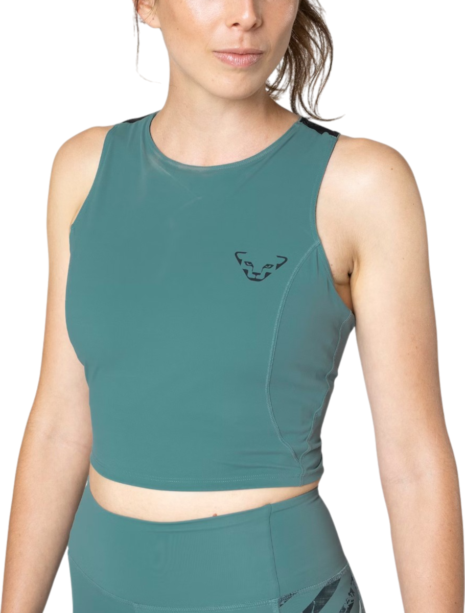 Majica bez rukava Dynafit Dynafit Trail Crop Top Zelena | 08-0000071903-3091, 0